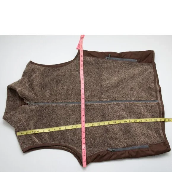 Tommy Bahama Cascade Cozy Vest Fall Outdoor Expresso Brown Size Medium - Picture 5 of 5